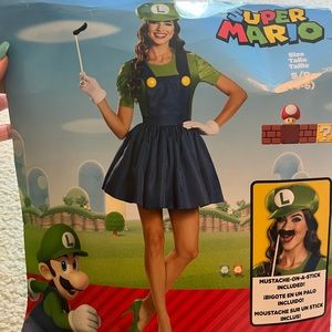 Luigi Halloween costume women size small
